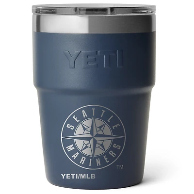 YETI Seattle Mariners 16oz. Rambler Stackable Cup with Magslider Lid