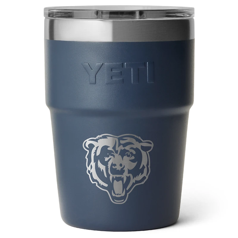 YETI Chicago Bears 16oz. Rambler Stackable Cup with Magslider Lid