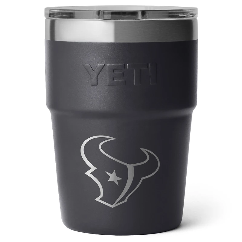 YETI Houston Texans 16oz. Rambler Stackable Cup with Magslider Lid