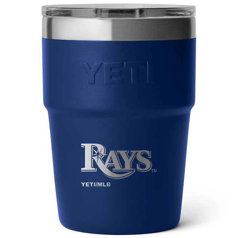 YETI Tampa Bay Rays 16oz. Rambler Stackable Cup with Magslider Lid