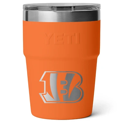 YETI Cincinnati Bengals 16oz. Rambler Stackable Cup with Magslider Lid
