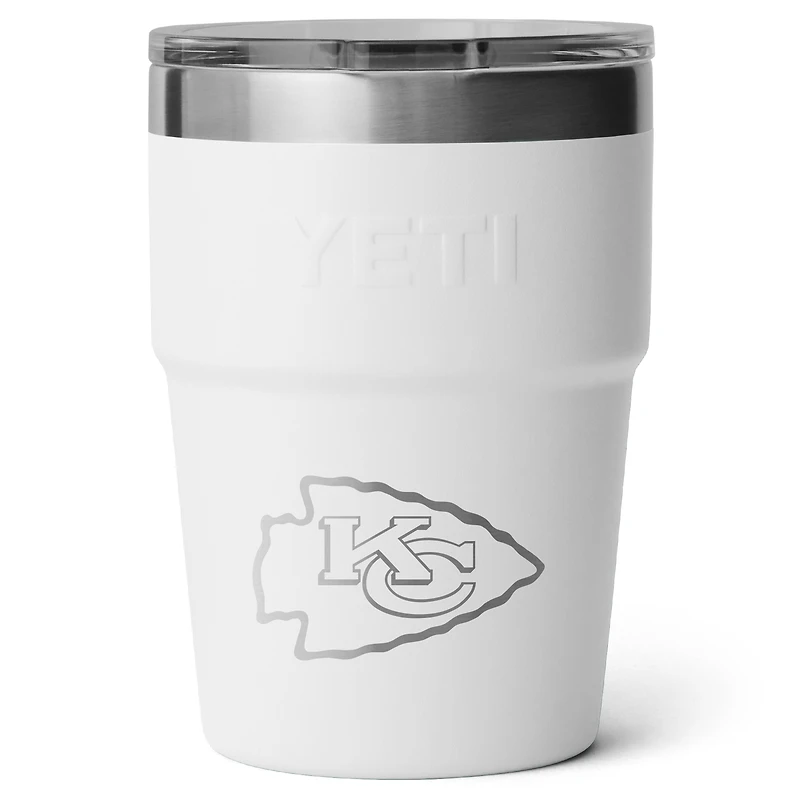 YETI Kansas City Chiefs 16oz. Rambler Stackable Cup with Magslider Lid