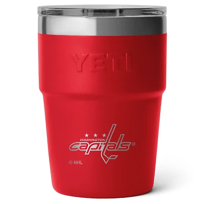 YETI Washington Capitals 16oz. Rambler Stackable Cup with Magslider Lid