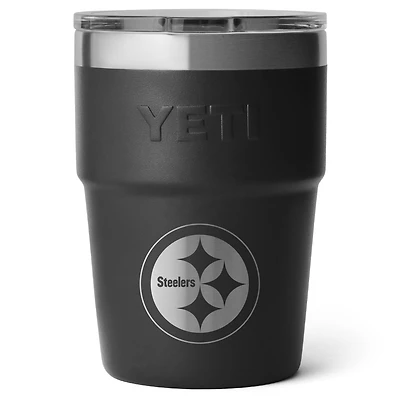 YETI Pittsburgh Steelers 16oz. Rambler Stackable Cup with Magslider Lid
