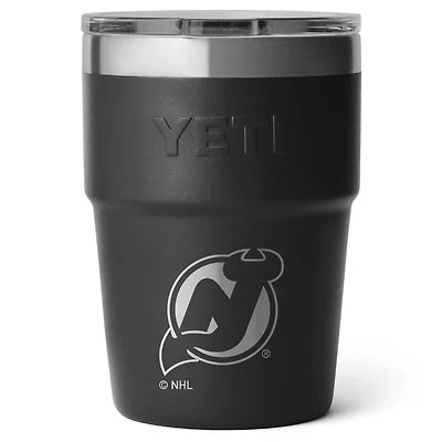 YETI New Jersey Devils 16oz. Rambler Stackable Cup with Magslider Lid