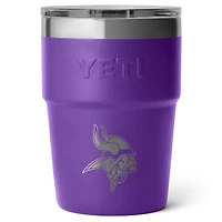 YETI Minnesota Vikings 16oz. Rambler Stackable Cup with Magslider Lid