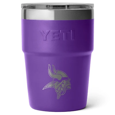 YETI Minnesota Vikings 16oz. Rambler Stackable Cup with Magslider Lid