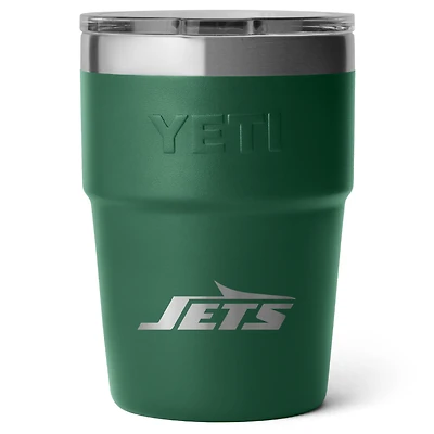YETI New York Jets 16oz. Rambler Stackable Cup with Magslider Lid