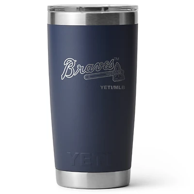 YETI Atlanta Braves 20oz. Rambler Tumbler with Magslider Lid
