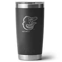 YETI Baltimore Orioles 20oz. Rambler Tumbler with Magslider Lid