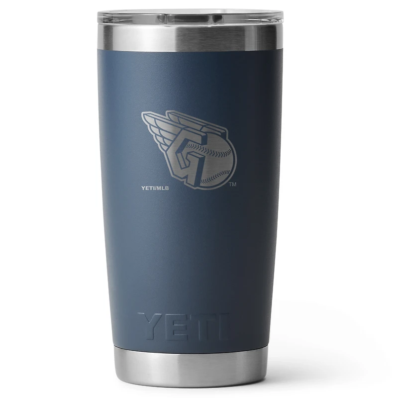 YETI Cleveland Guardians 20oz. Rambler Tumbler with Magslider Lid