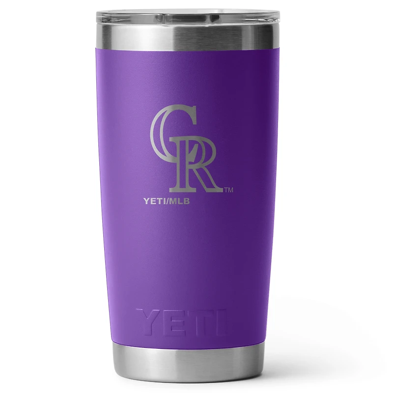 YETI Colorado Rockies 20oz. Rambler Tumbler with Magslider Lid