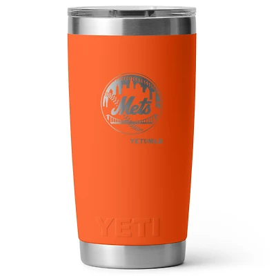 YETI New York Mets 20oz. Rambler Tumbler with Magslider Lid