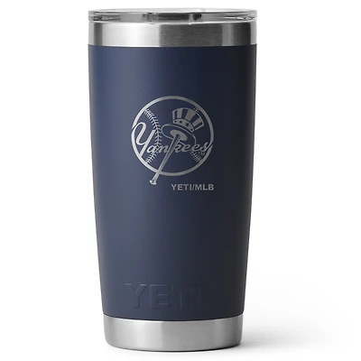 YETI New York Yankees 20oz. Rambler Tumbler with Magslider Lid