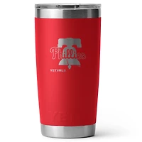 YETI Philadelphia Phillies 20oz. Rambler Tumbler with Magslider Lid