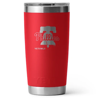 YETI Philadelphia Phillies 20oz. Rambler Tumbler with Magslider Lid
