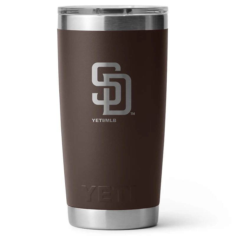 YETI San Diego Padres 20oz. Rambler Tumbler with Magslider Lid