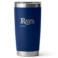 YETI Tampa Bay Rays 20oz. Rambler Tumbler with Magslider Lid
