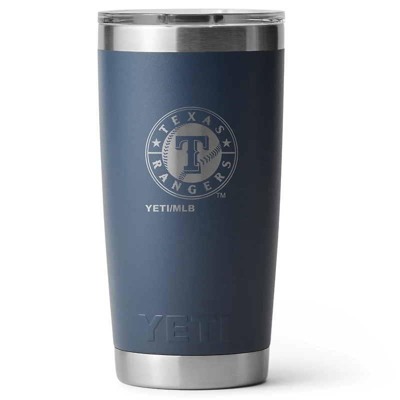 YETI Texas Rangers 20oz. Rambler Tumbler with Magslider Lid