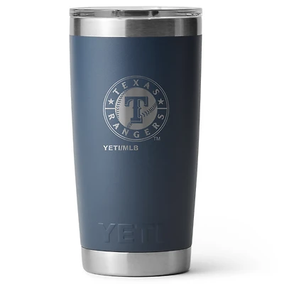 YETI Texas Rangers 20oz. Rambler Tumbler with Magslider Lid