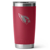 YETI Arizona Cardinals 20oz. Rambler Tumbler with Magslider Lid