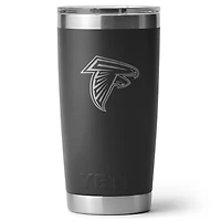 YETI Atlanta Falcons 20oz. Rambler Tumbler with Magslider Lid