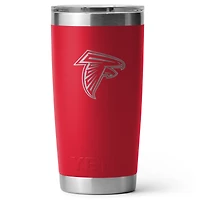 YETI Atlanta Falcons 20oz. Rambler Tumbler with Magslider Lid