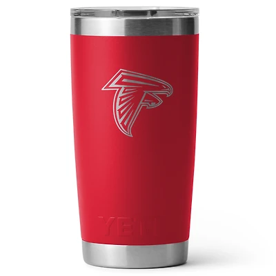 YETI Atlanta Falcons 20oz. Rambler Tumbler with Magslider Lid