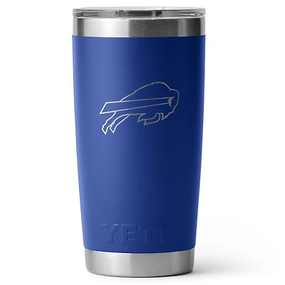 YETI Buffalo Bills 20oz. Rambler Tumbler with Magslider Lid