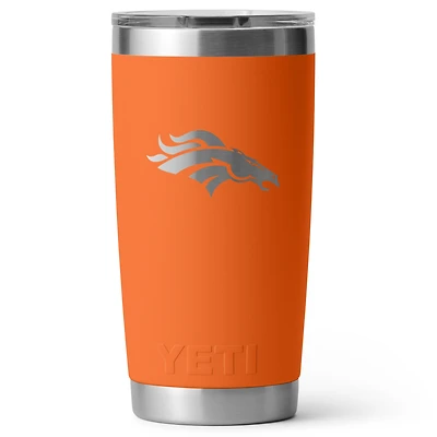 YETI Denver Broncos 20oz. Rambler Tumbler with Magslider Lid