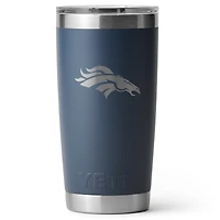 YETI Denver Broncos 20oz. Rambler Tumbler with Magslider Lid
