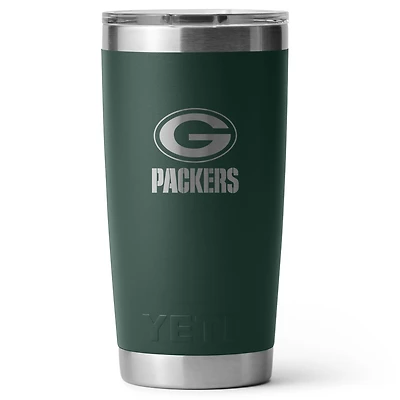 YETI Green Bay Packers 20oz. Rambler Tumbler with Magslider Lid