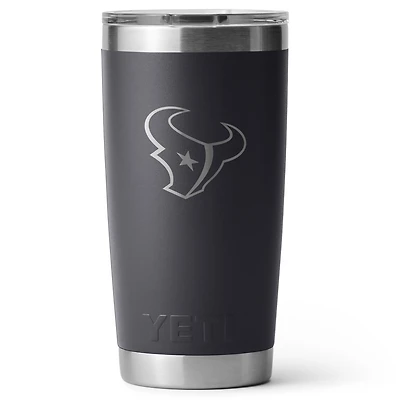YETI Houston Texans 20oz. Rambler Tumbler with Magslider Lid