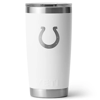YETI Indianapolis Colts 20oz. Rambler Tumbler with MagSlider Lid