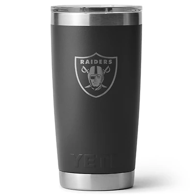 YETI Las Vegas Raiders 20oz. Rambler Tumbler with Magslider Lid