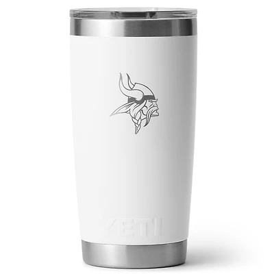 YETI Minnesota Vikings 20oz. Rambler Tumbler with Magslider Lid