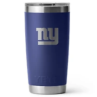 YETI New York Giants 20oz. Rambler Tumbler with Magslider Lid