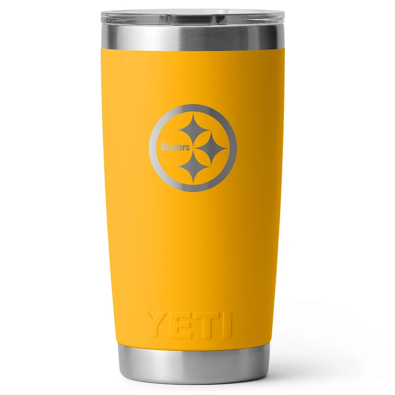 YETI Pittsburgh Steelers 20oz. Rambler Tumbler with Magslider Lid