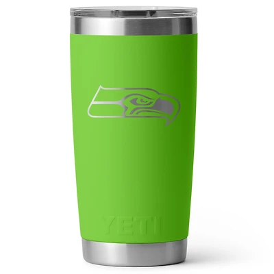 YETI Seattle Seahawks 20oz. Rambler Tumbler with Magslider Lid