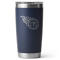 YETI Tennessee Titans 20oz. Rambler Tumbler with Magslider Lid