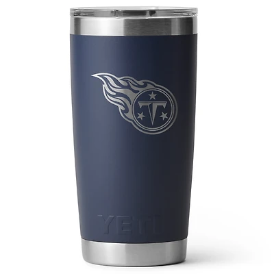 YETI Tennessee Titans 20oz. Rambler Tumbler with Magslider Lid