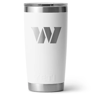 YETI Washington Commanders 20oz. Rambler Tumbler with Magslider Lid