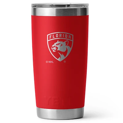 YETI Florida Panthers 20oz. Rambler Tumbler with Magslider Lid