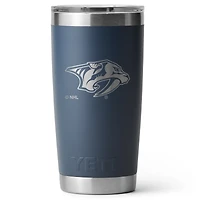 YETI Nashville Predators 20oz. Rambler Tumbler with Magslider Lid