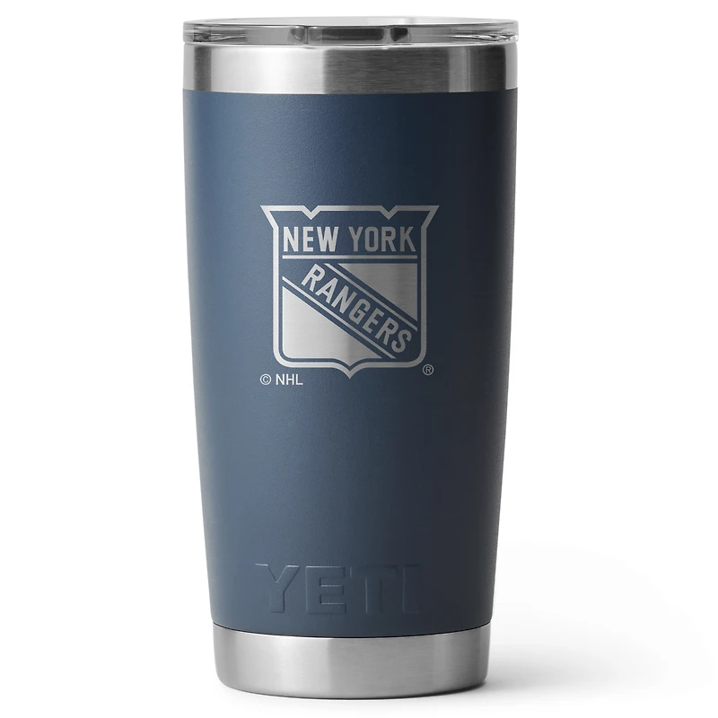 YETI New York Rangers 20oz. Rambler Tumbler with Magslider Lid