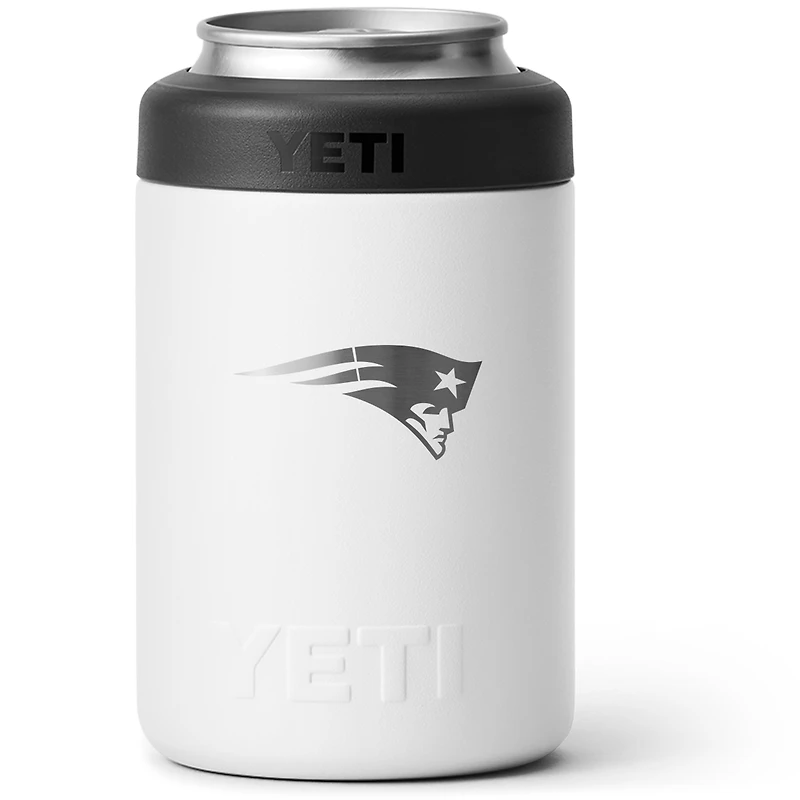 YETI New England Patriots 12oz. Rambler Colster Can Cooler