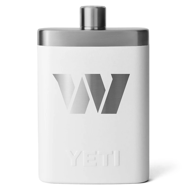 YETI White Washington Commanders 7oz. Flask