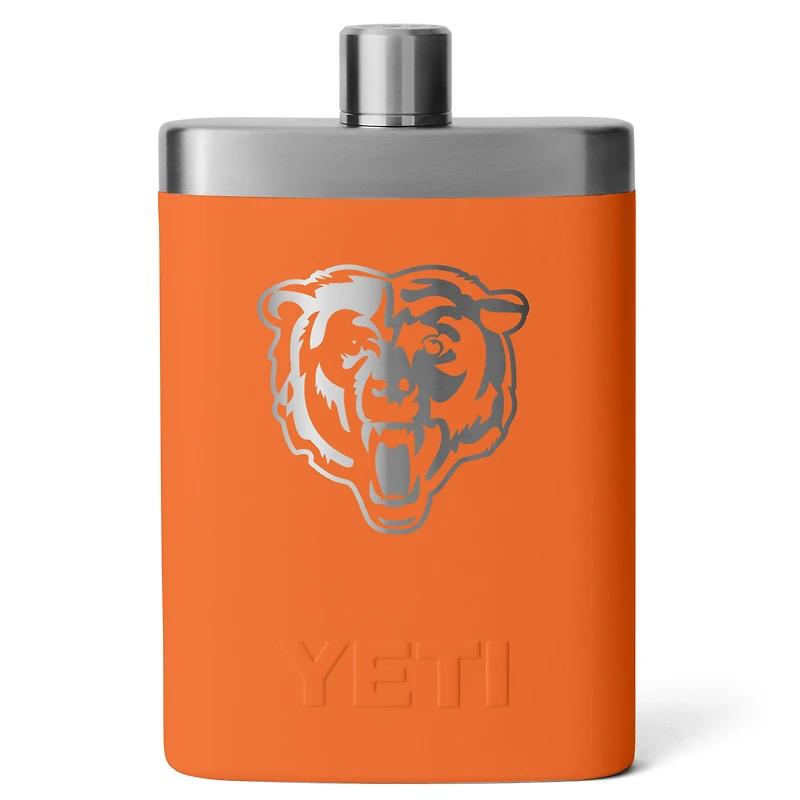 YETI Orange Chicago Bears 7oz. Flask