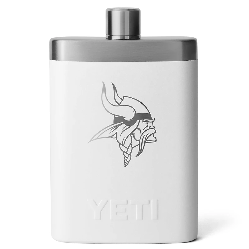 YETI White Minnesota Vikings 7oz. Flask