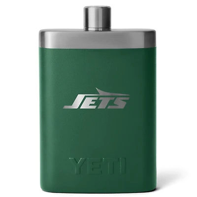 YETI Green New York Jets 7oz. Flask